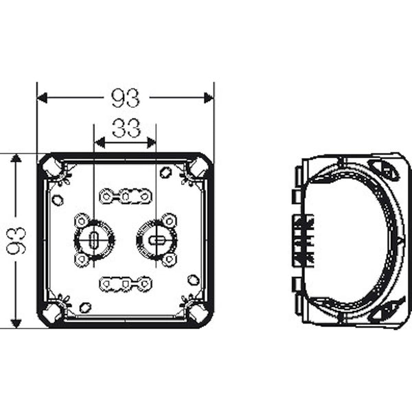 Jakorasia Enycase Kf 0202 B 2.5Mm2 Mus Ip66/Ip67 [1608125] |