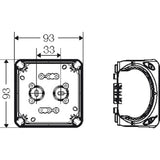 Jakorasia Enycase Kf 0202 G 2.5Mm2 Har Ip66/Ip67 [1608100] |