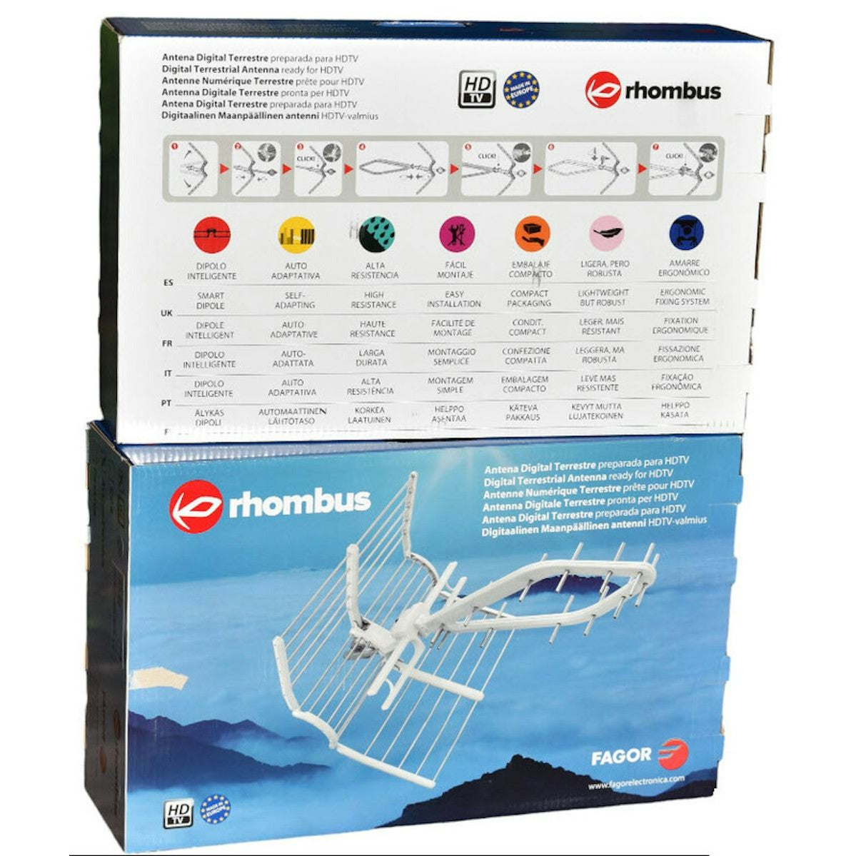 Antenni La - Ant Uhf Lte700 17Db Singleback [7540084] |