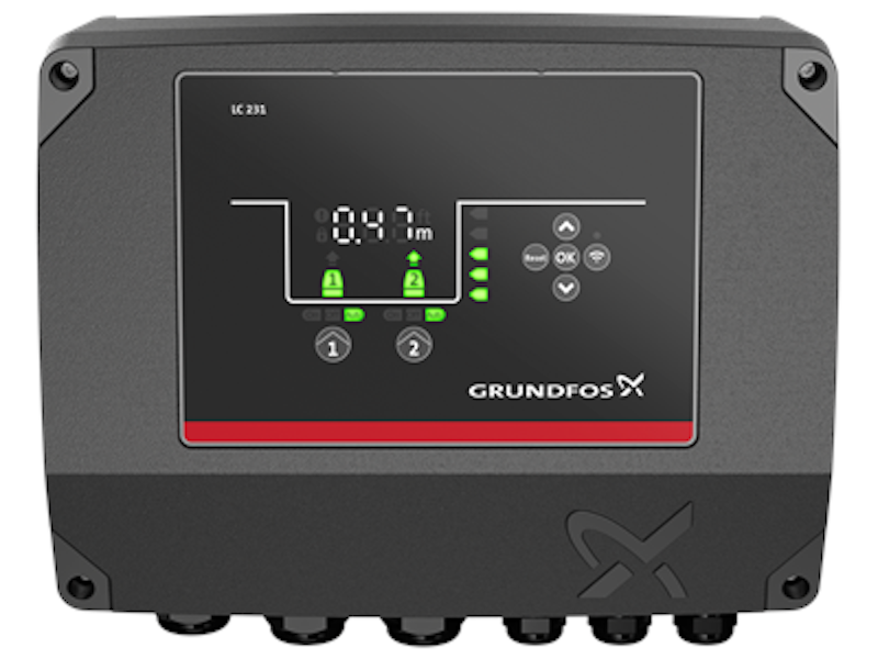 Ohjauskeskus Grundfos LC 231 2X 1-9 DOL 3X460 PI CE [4981136]