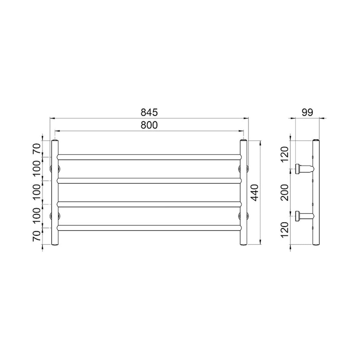 Rej Design Kuivausteline Sähkö Ajastin Largo E 80444 Va [5281405] |