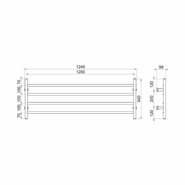 Rej Design Kuivausteline Sähkö Ajastin Largo E 120444 Va [5281413] |