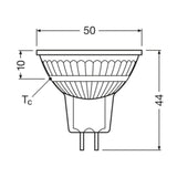 Kohdelamppu Ledvance Mr16 3W/930 345Lm Gu5.3 Dim 36 [4738542] |