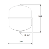 Paisunta-Astia Gt-Hr-8 Pn6 G3/4 V 3413409