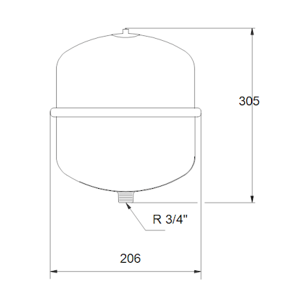 Paisunta-Astia Gt-Hr-8 Pn6 G3/4 V 3413409