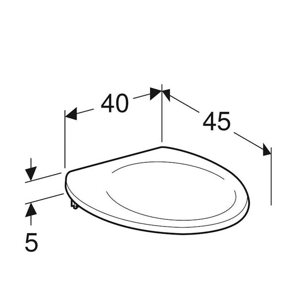 WC-istuinkansi IDO Kimset 91110 pehmeä 5711116