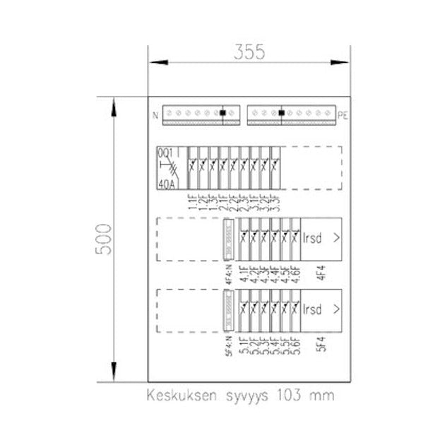 Ryhmäkeskus Pinta Ps Pointer 3421J 35A Ip30 Ps [3332329] |