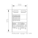 Ryhmäkeskus Pinta Ps Pointer Pointer1P3412 V 35A Ip30 Ps [3332305] |