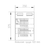 Ryhmäkeskus Pinta Ps Pointer Pointer3412 V 35A Ip30 Ps [3332317] |