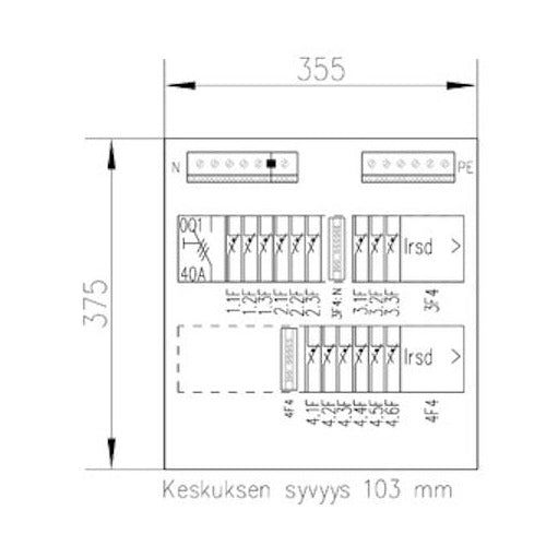 Ryhmäkeskus Pinta Ps Pointer Pointer3415 V 35A Ip30 Ps [3332324] |