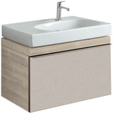Alakaappi citterio ruskeanharmaa lasi/tammi beige 750mm - Fertti.com