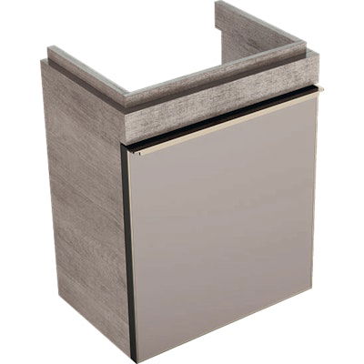 Alakaappi citterio taupe lasi/tammi beige 440mm - Fertti.com