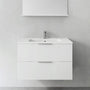 Allaskaappi Hafa Shape 800 Compact valkoinen matta - Fertti.com