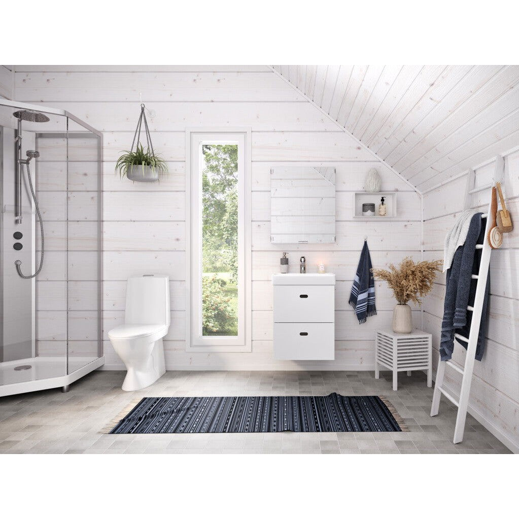 Allaskaappi Polaria Mille 600 valkoinen - Fertti.com