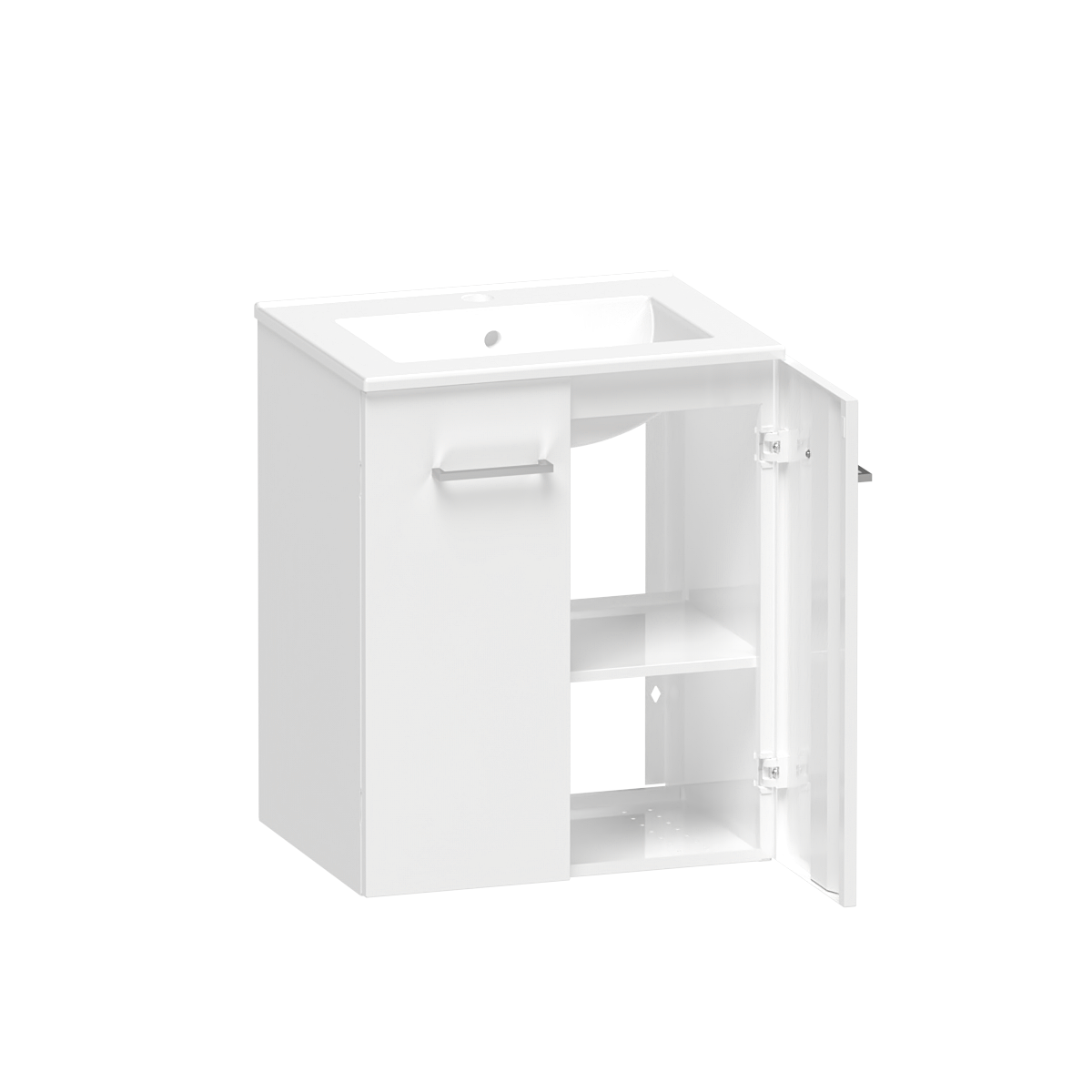 Allaskaappi V2590 Polaria Stila 500 valkoinen - Fertti.com
