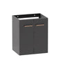 Allaskaappi V2594 Polaria Stila 500 harmaa - Fertti.com
