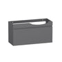 Allaskaappi V2636 Polaria Laval 900 harmaa oikea - Fertti.com