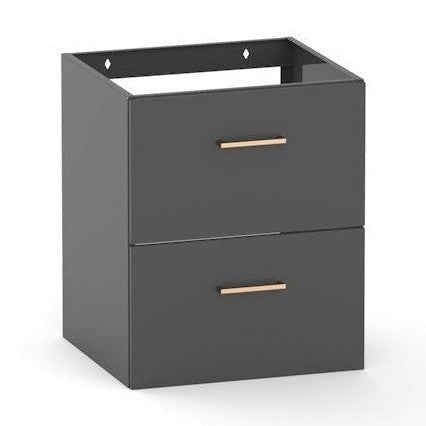 Allaskaappi V2658 Polaria Noval 500 harmaa |