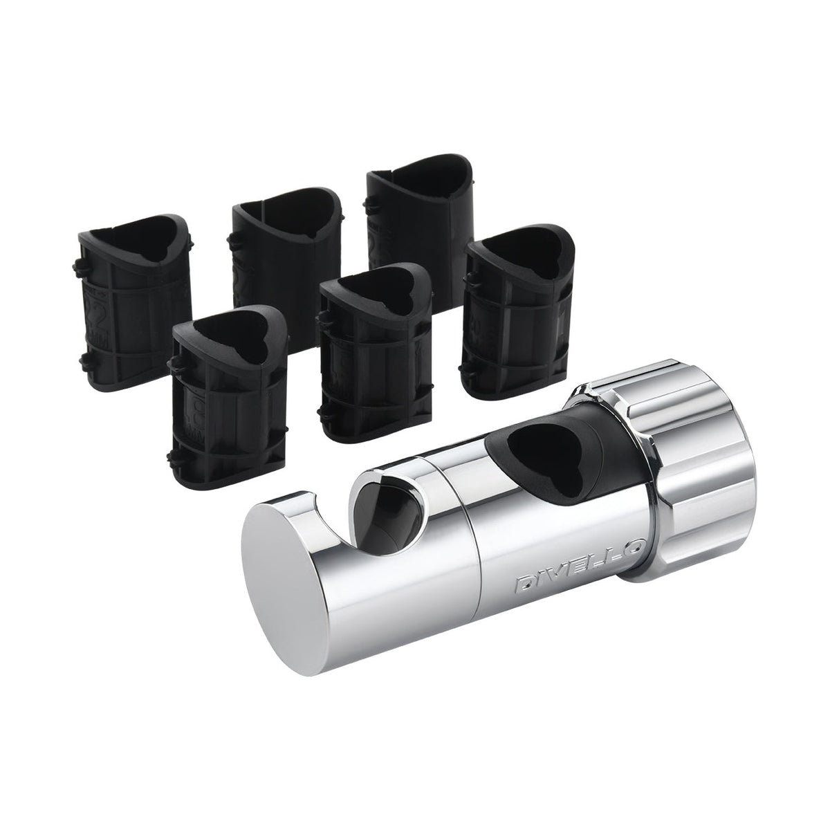 Suihkutangon Liuku Divello Ø18-25 Kromi 8217882