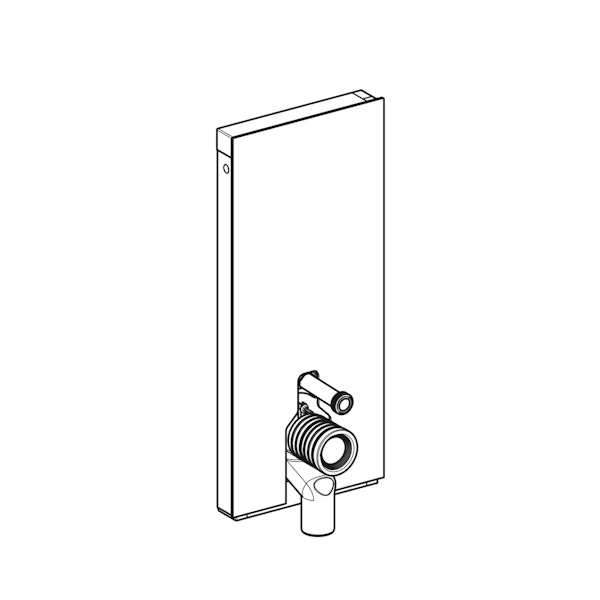 BTW-WC moduuli Geberit Monolith valkoinen 1140 131.033.SI.5 [5756470]