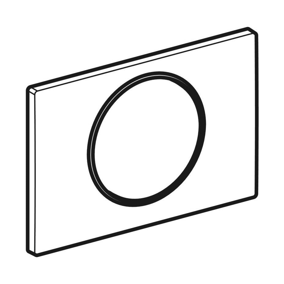 Huuhtelupainike 115.758.14.5 Geberit Sigma 10 1 - H mattamusta/ kromi [5756582] |