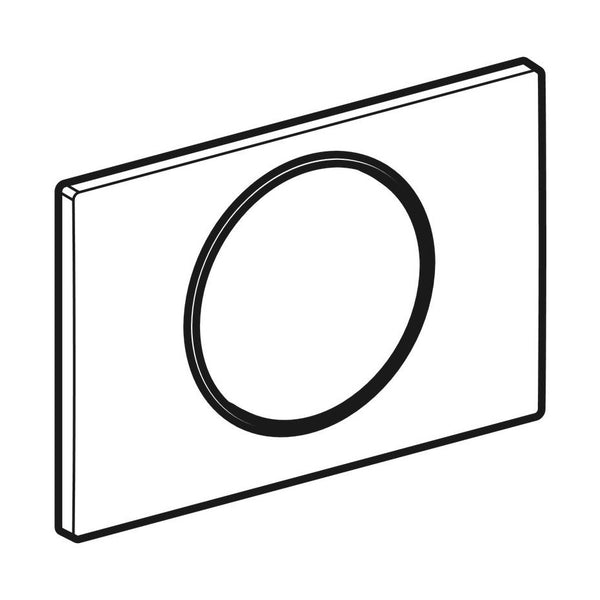 Huuhtelupainike 115.758.14.5 Geberit Sigma 10 1 - H mattamusta/ kromi [5756582] |