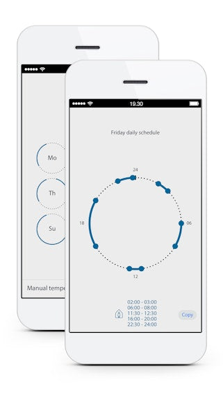 Yhdistelmätermostaatti DEVIreg Smart Polar valkoinen [2600260]
