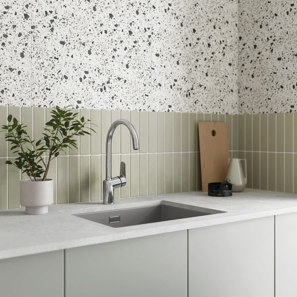 Damixa Clover green Keittiöhana krom - Fertti.com