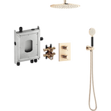 MORA INXX II shower system kattoasennus Kiiltävä Messinki [6360743] |