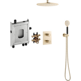 MORA INXX II shower system kattoasennus Harjattu Messinki [6360744] |