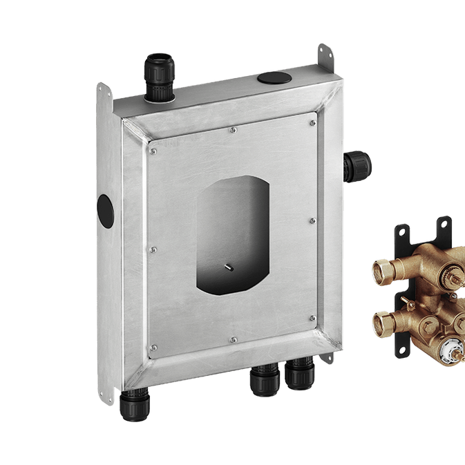 MORA INXX II shower system kattoasennus Kromattu [6360741] |
