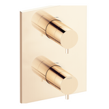 MORA INXX II suihkun pinta - asennusosat Kiiltävä Messinki [275060.60] |