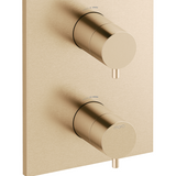 MORA INXX II suihkun pinta - asennusosat Harjattu Messinki [275060.62] |