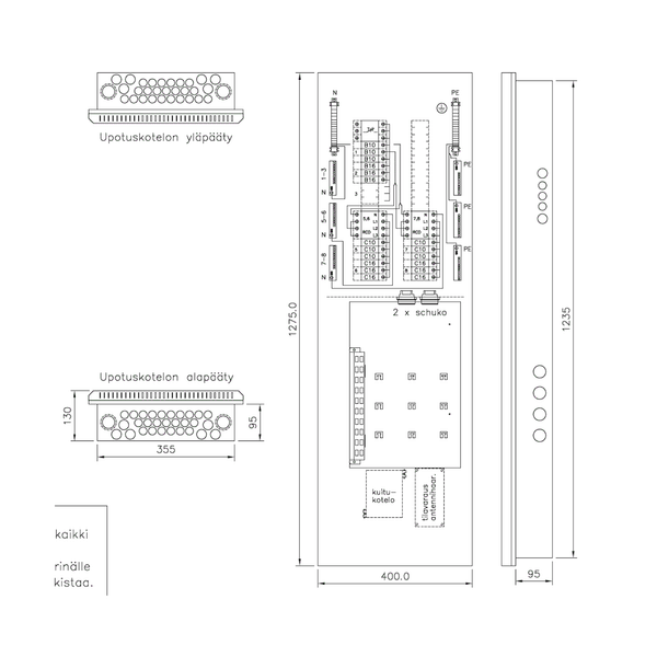 Submersible Group Switchboard Fe Pikku-Walt Ehsv845.18U-It 25A Ip20C Fe [3301610]