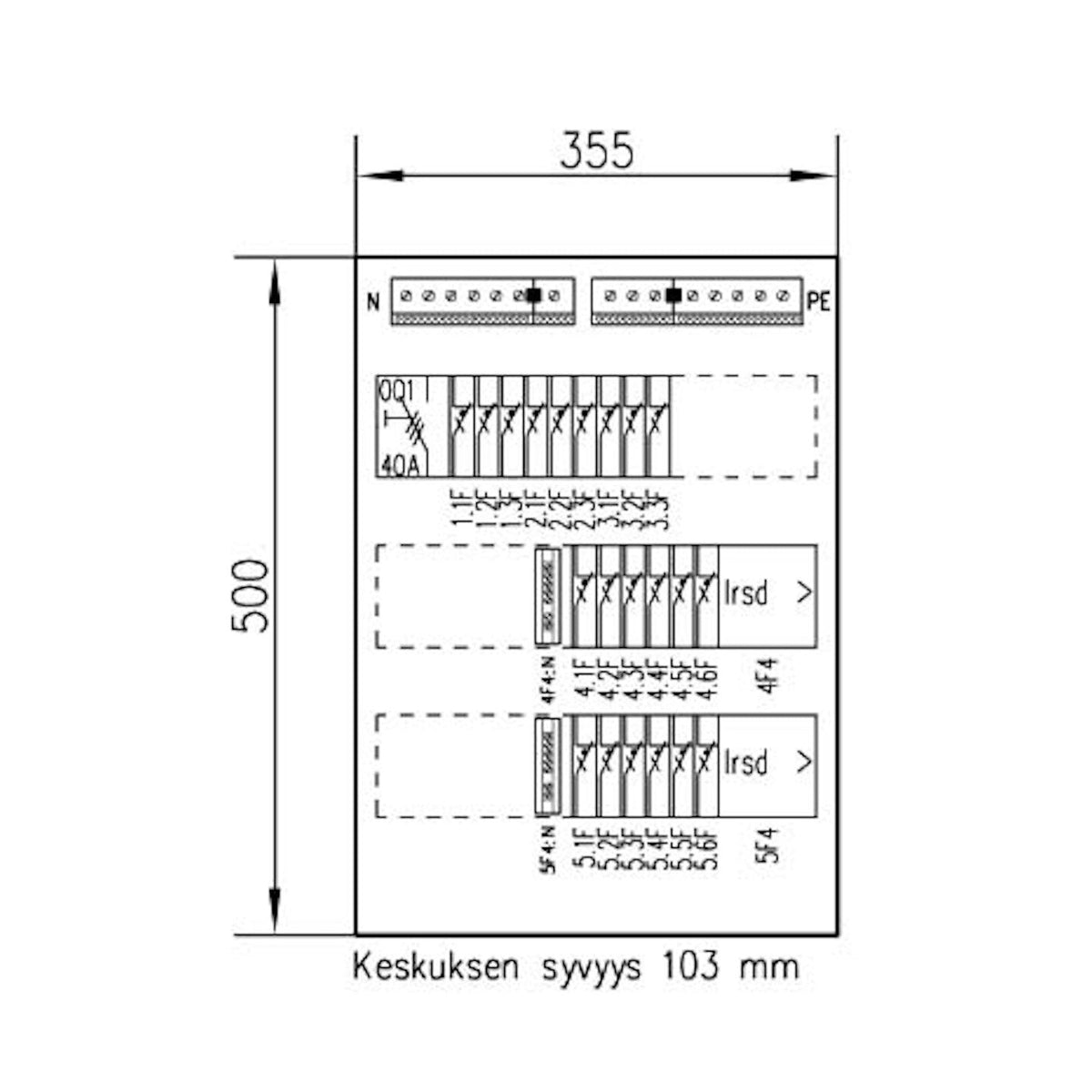 Ryhmäkeskus Pinta Ps Pointer 3421J 35A Ip30 Ps [3332329] |