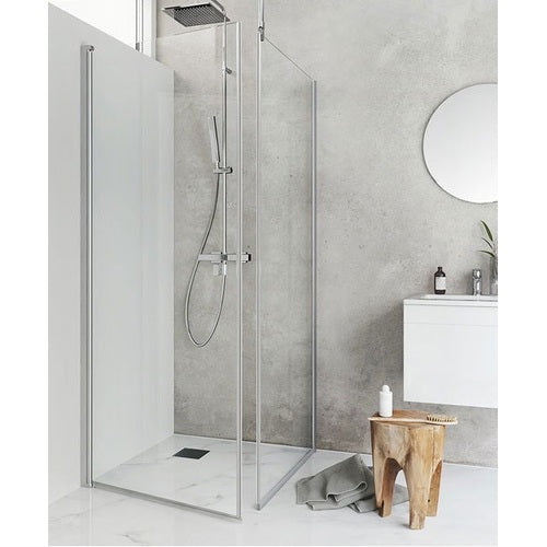 Hafa Igloo Pro suihkunurkka / suihkusyvennys kirkas lasi100X130 - Fertti.com