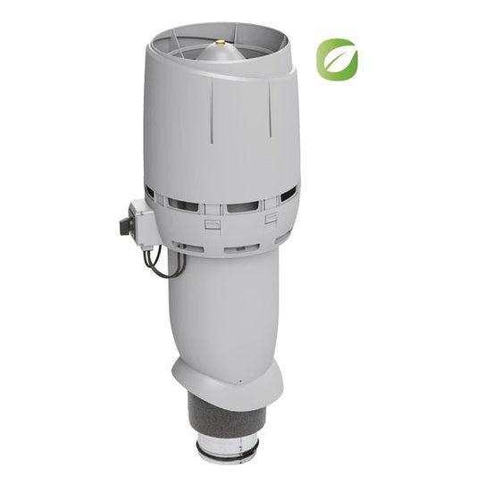 Huippuimuri Vilpe ECo125P/700 Flow vaaleanharmaa - Fertti.com