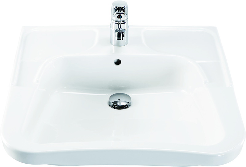 Pesuallas Ido Liikuntaesteisille 12107 - 01Valk Ilman Ylivuotoa [5611705] |