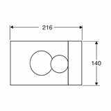 Huuhtelupainike 2 - H Z6908401001 IDO VALKOINEN [5751112] |
