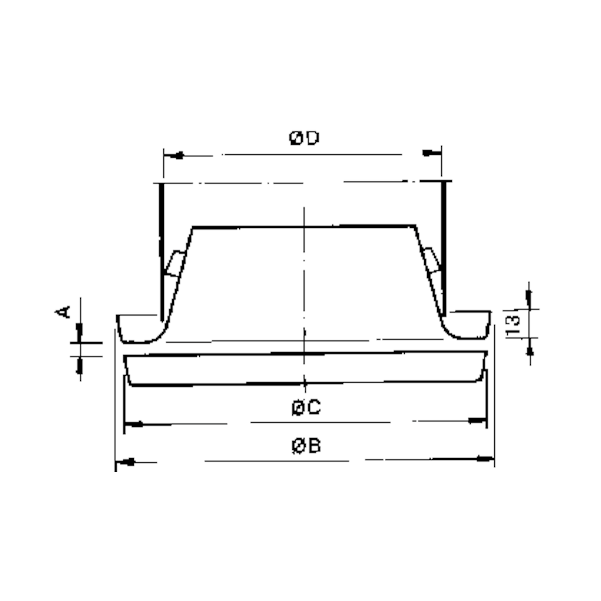 Tuloventtiili Halton ULA 100 [8707772]