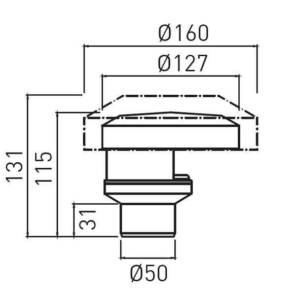 Vacuum valve Prevex Prevac DN 50 [4162740]