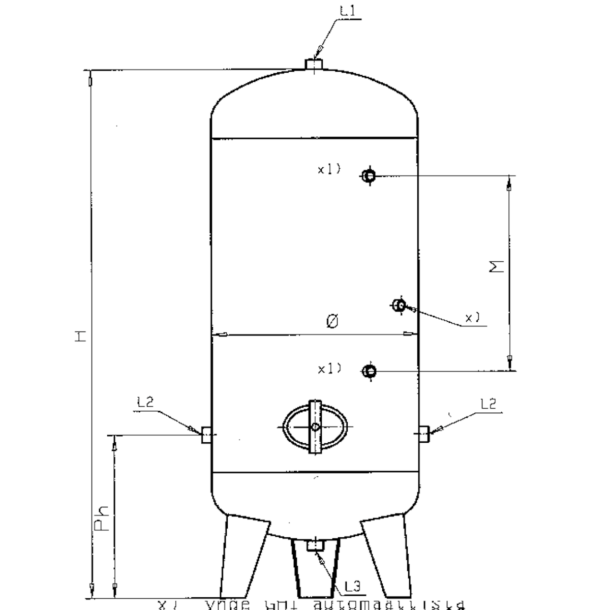 Painesäiliö River 100 L / 6 Bar Rst [3432610]