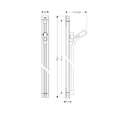 Suihkutanko Hansgrohe 27636000 Rd Unica'S 90Cm [6556016] |