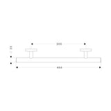 Tartuntakahva Hansgrohe 40513000 Logis 300Mm [5773800] |
