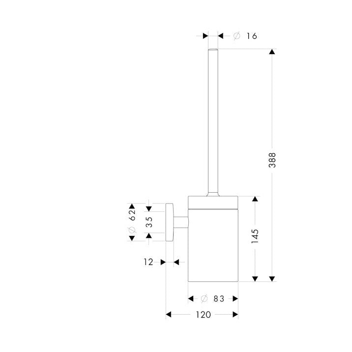 Wc - Harja Hansgrohe 40522000 Logis [5773809] |