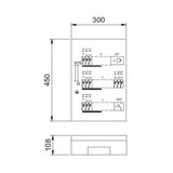 Ryhmäkeskus Pinta Fe Näpsä Rp4E12S 40A Ip20C [3310412] |