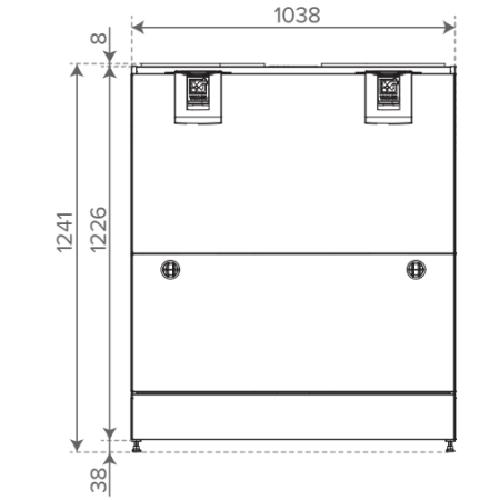 Ilmanvaihtokone Vallox 245 MV L - Fertti.com