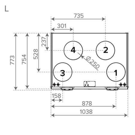 Ilmanvaihtokone Vallox 245 MV L - Fertti.com
