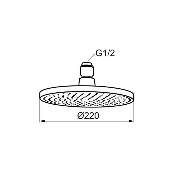 Mora Izzy/Rexx Yläsuihkun Siivilä Ø 220 Mm 131192 [6567944] |