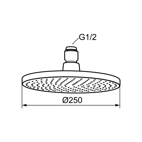 Mora Inxx Suihkusiivilä Ø 250 Mm 209547 kromi [6567954] |